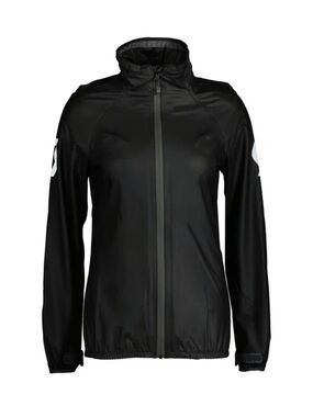 Women's Black Lightweight Zip-Up Jacket